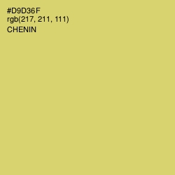 #D9D36F - Chenin Color Image