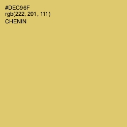 #DEC96F - Chenin Color Image