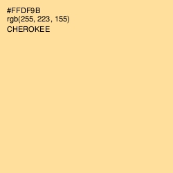 #FFDF9B - Cherokee Color Image