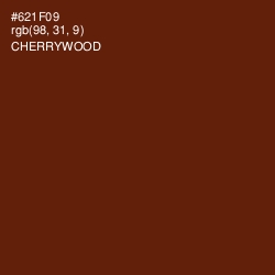 #621F09 - Cherrywood Color Image