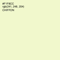 #F1F8CC - Chiffon Color Image