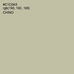 #C1C0A5 - Chino Color Image