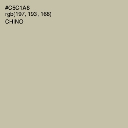 #C5C1A8 - Chino Color Image