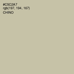 #C5C2A7 - Chino Color Image