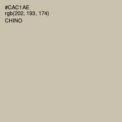 #CAC1AE - Chino Color Image