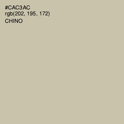 #CAC3AC - Chino Color Image