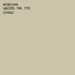 #CBC4AA - Chino Color Image
