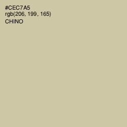 #CEC7A5 - Chino Color Image