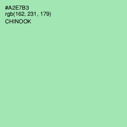 #A2E7B3 - Chinook Color Image