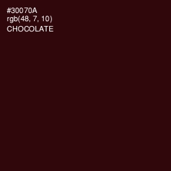 #30070A - Chocolate Color Image