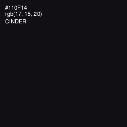 #110F14 - Cinder Color Image