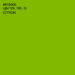 #81B900 - Citron Color Image