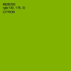 #82B200 - Citron Color Image