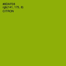 #8DAF08 - Citron Color Image