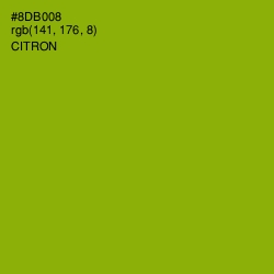 #8DB008 - Citron Color Image