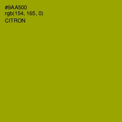 #9AA500 - Citron Color Image