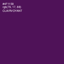 #4F1158 - Clairvoyant Color Image