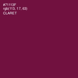 #71113F - Claret Color Image