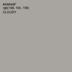#A8A49F - Cloudy Color Image