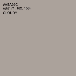 #ABA29C - Cloudy Color Image