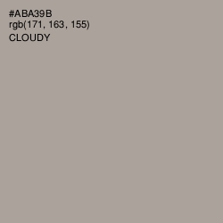 #ABA39B - Cloudy Color Image