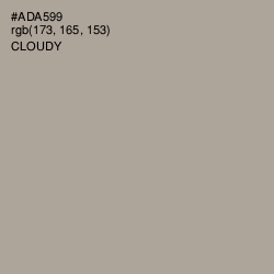 #ADA599 - Cloudy Color Image