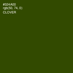 #324A00 - Clover Color Image