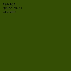 #344F04 - Clover Color Image