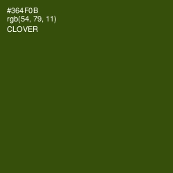 #364F0B - Clover Color Image
