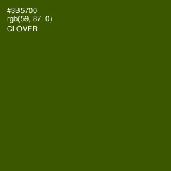#3B5700 - Clover Color Image
