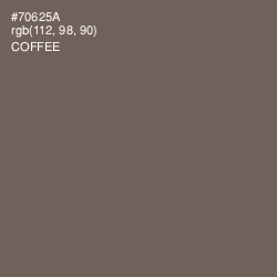 #70625A - Coffee Color Image