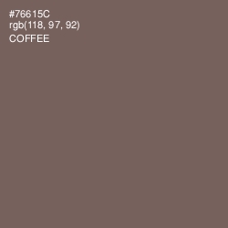 #76615C - Coffee Color Image