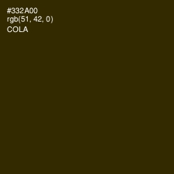 #332A00 - Cola Color Image