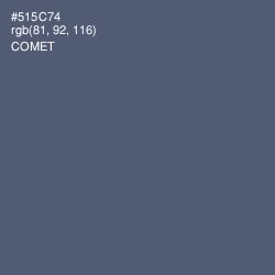 #515C74 - Comet Color Image