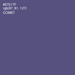 #57517F - Comet Color Image