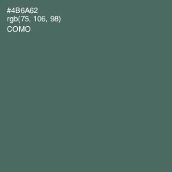 #4B6A62 - Como Color Image