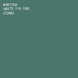 #4B776A - Como Color Image
