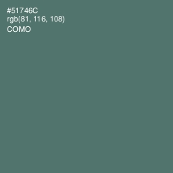 #51746C - Como Color Image