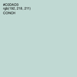 #C0DAD3 - Conch Color Image