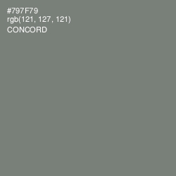 #797F79 - Concord Color Image