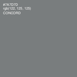 #7A7D7D - Concord Color Image