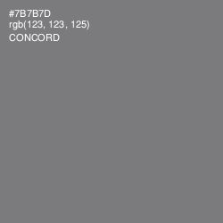 #7B7B7D - Concord Color Image