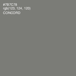 #7B7C78 - Concord Color Image