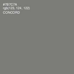#7B7C7A - Concord Color Image