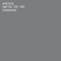 #7B7E7E - Concord Color Image