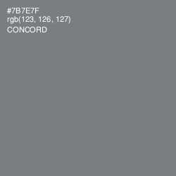 #7B7E7F - Concord Color Image