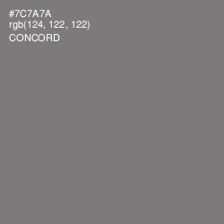 #7C7A7A - Concord Color Image
