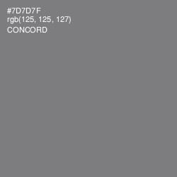 #7D7D7F - Concord Color Image