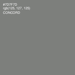 #7D7F7D - Concord Color Image