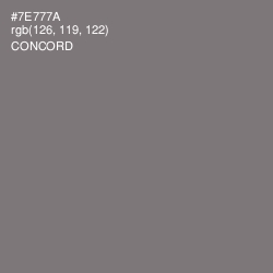#7E777A - Concord Color Image